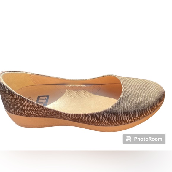 Fitflop Shoes - Fitflop super ballerina lizard print Size US 9/ EU41